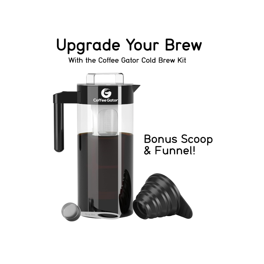 Coffee Gator Cold Brew Maker Smooth Coffee Less Acid Fab Coffee